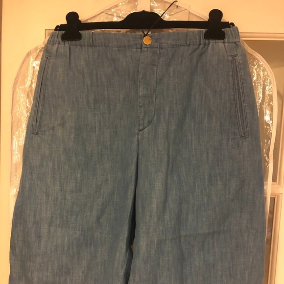 Gucci Button Fly Shorts in Blue - Picture 1 of 6